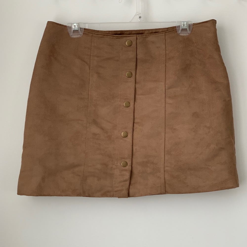 Camel colored skirt